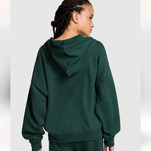 New Victoria secret Ivy Fleece Campus Full-Zip Hoodie - Picture 2 of 6